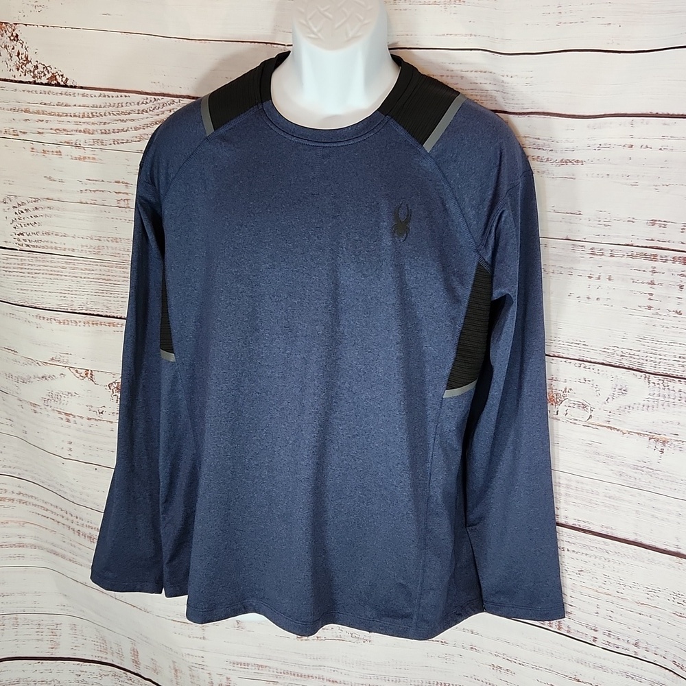 Spyder men's medium weight long sleeve shirt